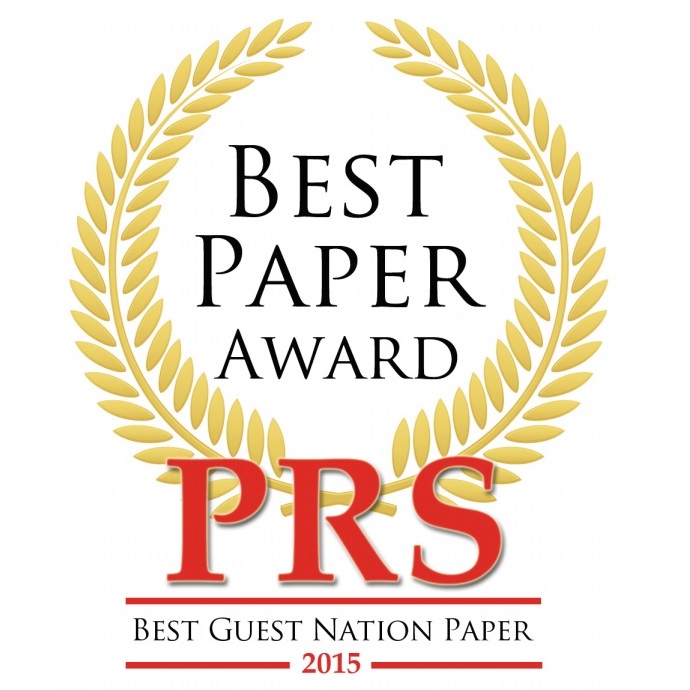 Nagroda Plastic and Reconstructive Surgery za Najlepszy Artykuł 2015, Amerykańskie Towarzystwo Chirurgów Plastyków, Dallas, USA